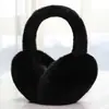 Orejeras Plegables Cálidas de Invierno para Hombres y Mujeres, A prueba de Viento y Anticongelantes, Diadema de Memoria Desmontable Completa, Orejeras Sencillas de Felpa
