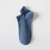 Calcetines Cortos para Hombre y Mujer Color Liso Primavera y Verano Antibacterianos Desodorantes Absorbentes de Sudor Transpirables Calcetines Tipo Mocasín con Talón para Hombre Calcetines Deportivos