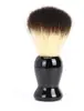 Cepillo de barba para limpieza facial de hombres con mango de nailon, cepillo de espuma para peluquería, venta al por mayor