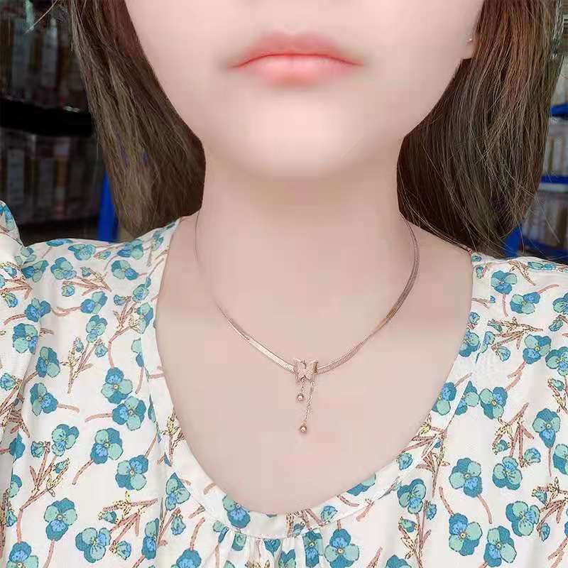 钛钢项链