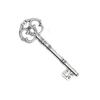 11g directo de fábrica accesorios para joyería DIY al por mayor aleación retro plata antigua corona ratán hombre accesorios para llaves
