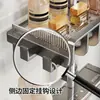 Estante para Ducha de Baño, Soporte para Barra de Ducha de Baño, Bandeja de Almacenamiento para Champú y Gel de Ducha de Baño