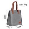 Bolsa térmica grande portátil transfronteriza bolsa de hielo de papel de aluminio grueso bolsa para lonchera de conservación en frío bolsa para almuerzo