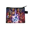 Nova Carteira Marvel Vingadores Zero Porta-Moedas com Zíper Desenho Animado Fofo Bolsa Pequena de Armazenamento para Estudantes Venda por Atacado