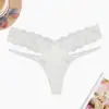 Comércio Exterior Europeu e Americano Roupa Íntima Sexy Transfronteiriça Renda Transparente Sexy Roupa Íntima Feminina Tanga de Cintura Baixa Atacado Dropshipping