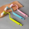 Cepillo para Inodoro sin Rincones Muertos, Cepillo de Limpieza para Inodoro de Plástico con Mango Extendido, Fácil de Usar, con Base, Juego de Cepillo para Inodoro