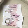 Cartão de pós-venda em inglês transfronteiriço personalização Amazon comércio exterior cartão pequeno cartão de presente carta de agradecimento cartão de felicitações design gratuito