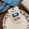 Nuevo Pasador de Encaje Azul Denim Fresco Versátil Accesorio para el Cabello de Niña Pinza para el Cabello Flequillo Pasador Lateral Adorno para el Cabello