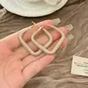 Pendientes Maillard Estilo Retro Hong Kong, Únicos, Hermosos, de Alta Gama, Pendientes de Lujo Accesible, Pendientes de Moda y Personalizados para Otoño e Invierno