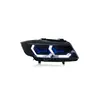 Adecuado para Ensamblaje de Faros Modificado para BMW Serie 3 E90 05-12 con Nueva Lente LED, Luces de Circulación Diurna y Direccional de Flujo de Agua