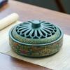 Cerâmica Cloisonne Incenso Incenso Incenso Mosquito Incenso Incenso Forno Ornamentos Forno de Aromaterapia Criativo Casa Sala Incenso Inserir Incenso Estrada Cor Esmalte