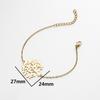 Pulsera Árbol de la Vida Europeo y Americano Comercio Exterior Nuevo Pareja Cadena O Carácter Tira Viento Frío Simple Planta Árbol Colgante Pulsera