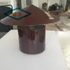Sombrero de Extracción de Humo para Chimenea Doméstica 110 Sombrero Impermeable para Chimenea Aleación de Aluminio Acero Inoxidable Placa de Hierro Antioxidante Sombrero Redondo para Humo