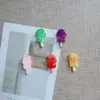 Nuevos accesorios de resina para helado de frutas mini dopamina al por mayor, llavero de pegamento de crema DIY y pinza para el cabello