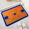 Felpudo de Piso para Baño Modelo Nuevo de Campo de Fútbol Transfronterizo, Decoración de Entrada de Baño, Antideslizante, Absorbente de Agua, Secado Rápido, Felpudo de Piso de Tierra de Diatomeas