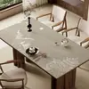 Novo Jogo Americano Estilo Chinês, Toalha de Mesa à Prova de Óleo e Impermeável, Sem Lavagem, Toalha de Mesa de Luxo Leve de Alta Qualidade, Jogo Americano para Mesa de Centro Resistente ao Calor e à Alta Temperatura