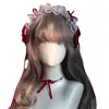 Diadema Estilo Blancanieves Lolita, Collar con Lazo, Lindos Accesorios para el Cabello, Tocado Lolita, Accesorios para Chicas Estilo Japonés