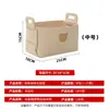 Cesta de Armazenamento de Feltro, Caixa de Armazenamento Dobrável para Carro, Lanche Caseiro, Brinquedo, Itens Diversos, Saco de Armazenamento para Roupas Sujas