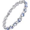 Pulsera Magnética de Aleación Ecológica Ajustable Gauss Full-Magnética con Pedrería en Forma de Corazón, Superventas Transfronteriza de Amazon para Mujer en Stock