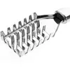 Descamador de pescado de acero inoxidable, descamador manual doméstico, herramienta de cocina para matar pescado, cepillo para pescado al por mayor