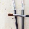 Brocha de Maquillaje Lista para Usar Forma de Llama Pincel Difuminador Pincel para Sombras de Ojos Pincel Iluminador Herramientas de Belleza Brocha de Maquillaje