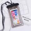 Bolsa impermeable para teléfono móvil, pantalla táctil, para natación, deriva, buceo en la playa, para llevar, para colgar en el cuello, transparente, funda protectora con airbag para teléfono móvil