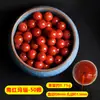 Pulsera de Ágata Roja del Sur Natural con Cuentas Dispersas para Hombres y Mujeres Pulsera Roja Accesorios de Cuentas DIY Cuentas Individuales Cuentas de Juego Culturales