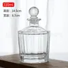 Botella Octagonal de Vidrio para Aromaterapia Transfronteriza 250ml Botella Difusora de Fragancia de Aceite Esencial Decoración de Interiores Botella de Aromaterapia sin Llama