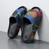 Pantuflas de Verano para Hombre Tallas Grandes Antideslizantes de Una Tira Nuevo Estilo Pantuflas de Casa para Interior Chanclas Casuales para Playa con Bloques de Color