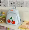 Mochila Anti-Pérdida Nueva Otoño e Invierno 2025 para Niños, Linda Mochila Pequeña para Jardín de Infancia, Niños y Niñas, Pequeña Mochila Escolar de Cereza