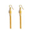 Pulsera para Cintura Delgada, Tobillera, Collar, Cuentas de la Fortuna para Mujer, Aretes con Borla, Set de Joyería, Suministro Mayorista para Transmisiones en Vivo
