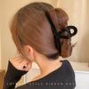 Grande Gancho de Cabelo de Outono e Inverno para Mulheres Internet Cabelo Vermelho Quantidade Tubarão Clip Temperamento Cabeça Traseira Agarrar Gancho de Cabelo Headwear