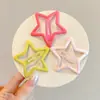 Lindos Pasadores de Estrella de Colores para Niños, Pinzas Bb para Flequillos Laterales de Niñas Que No Dañan el Cabello