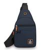 Bolsa Transversal Multifuncional Repelente à Água Nova Simples Transfronteiriça Bolsa de Ombro para Viagem Bolsa de Peito Diária para Deslocamento Homens de Negócios