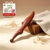 Palo de masaje multifuncional de sándalo para acupresión y relajación muscular, doble uso para cara, pie y todo el cuerpo, dispositivo de masaje calmante de meridianos, modelo nuevo
