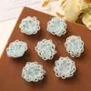 Estilo Isla de Verano Flores de Cristal Azul Fresco Aretes DIY Vacaciones en la Costa Clips Laterales Flor para Zapatos Accesorios