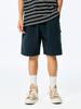 Roupas Infantis Dk Verão Estilo Japonês Retrô Calças de Cinco Pontos Calças Cargo para Meninas e Meninos, Shorts Casuais Versáteis para Crianças e Crianças Mais Velhas