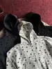 Sudadera gruesa con cremallera y estampado de estrellas, nueva colección de otoño, estilo retro millennial, top de corte limpio para ir al trabajo
