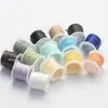 Cuerda de Cera 1mm Cordón de Cuero Pulsera Hilo Rollo Pequeño Cuerda de Cera 1mm Para Bisutería No Elástica Resistente al Desgaste Material para Accesorios de Joyería Paquete