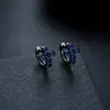 Brincos de Argola Cruzados de Zircônia Transfronteiriços para Homens, Brincos de Argola Lisos, Presilhas de Orelha de Raio, Pingentes de Orelha, Acessórios de Orelha para Mulheres, Amostra de Live do TikTok