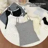 Top Camisola Calentador de Cuello de Encaje de Lunares Estilo Japonés para Mujer, Almohadillas de Pecho Engrosadas de 3 cm, Adelgazante, Versátil, Hermosa Ropa Interior de Espalda