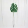 Planta Artificial Folha de Tartaruga Sente-se Realista, Decoração de Casa Cena de Negócios, Planta Verde Grande Falsa, Paisagismo Floral Simulado