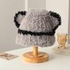 Gorra de Visera Cálida para Mujer de Invierno con Protección para los Oídos, Gorra de Béisbol Gruesa a Prueba de Viento, Gorro de Punto Versátil para Exteriores que Hace que la Cara Parezca Más Pequeña