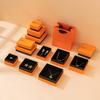 En stock Caja de joyería naranja estilo japonés y coreano collar de la diosa festival anillo caja de regalo moda exquisita caja de embalaje para joyería