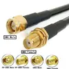 Cable Adaptador de Conexión Cable Coaxial Rg58 SMA Macho a SMA Hembra Cable de Radiofrecuencia Rg58