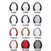 Camiseta de manga larga de algodón pesado de 320 g para mujer, otoño e invierno, cuello redondo, marca de moda para hombre, combinación de colores, hombro, camiseta básica, top