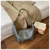 Bolso de alta gama de gran capacidad para mujer 2026 nuevo moderno a la moda simple patrón de lichi casual versátil bolso de hombro único bandolera