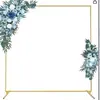 Arco redondo de hierro para comercio exterior transfronterizo, accesorios de boda, soporte para arco de globos, decoración de fondo para boda al por mayor