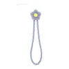 Cordón para Teléfono Móvil Corto Colgante de Silicona Líquida Cómodo Elástico para Cuello Funda de Teléfono Móvil Universal Simple Moda para Hombres y Mujeres