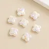 Cuentas de ABS Barroco Irregulares de Trébol de Cuatro Hojas Flor de Estrella para Pulsera Collar DIY Accesorios de Joyería al por Mayor